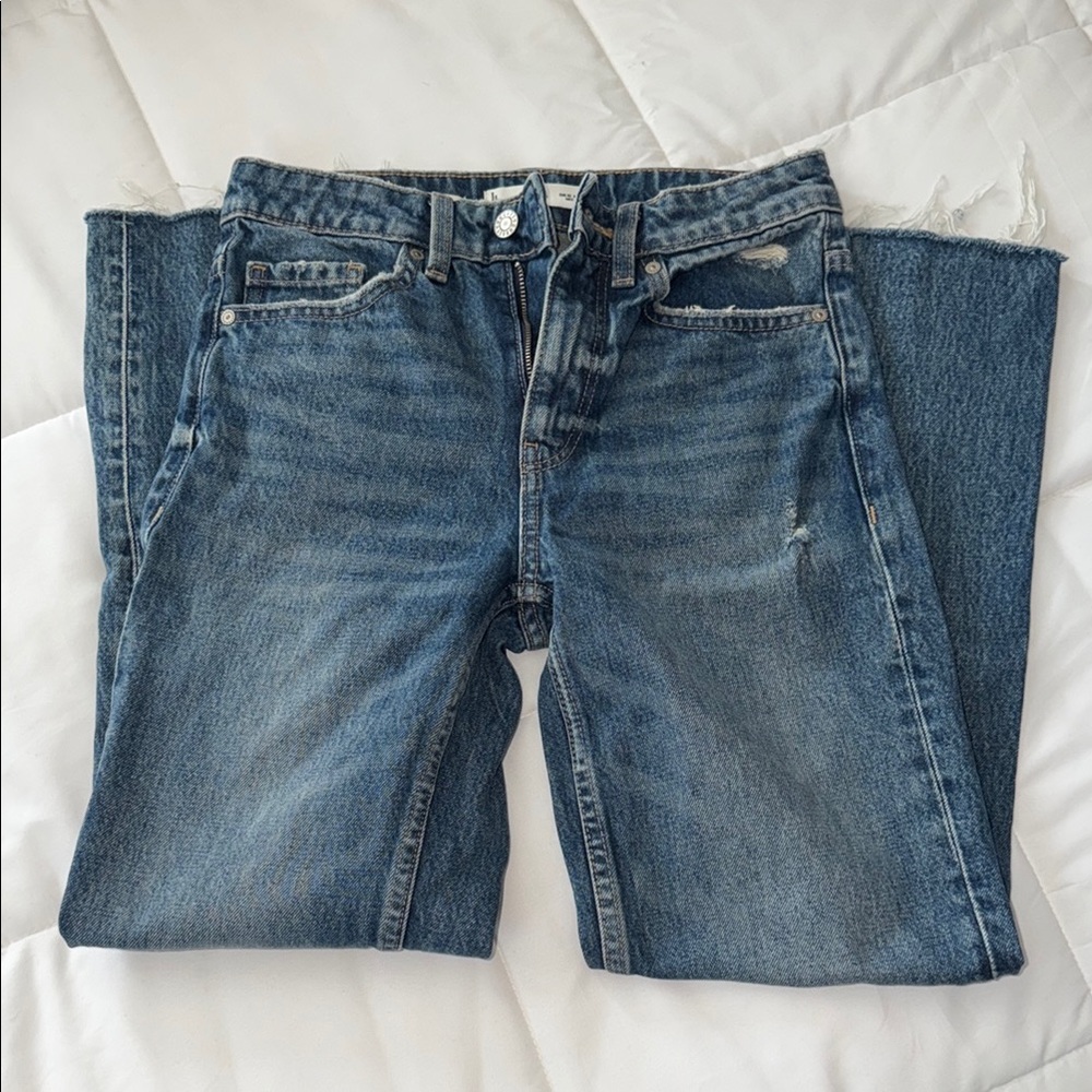 Mango Blue Denim Jeans